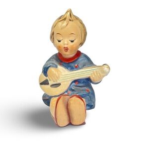 Goebel Hummel Joyful Girl With Banjo